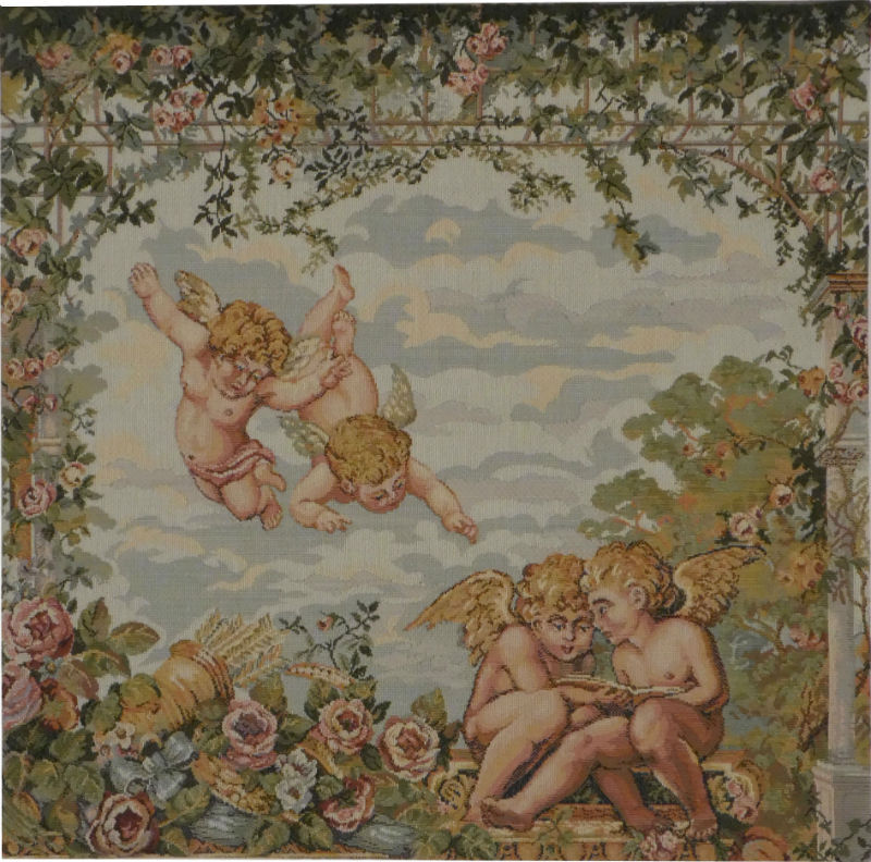 Gazebo Cherubs tapestry - small tapestries