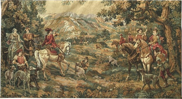 Hunt at Detti Tapestry