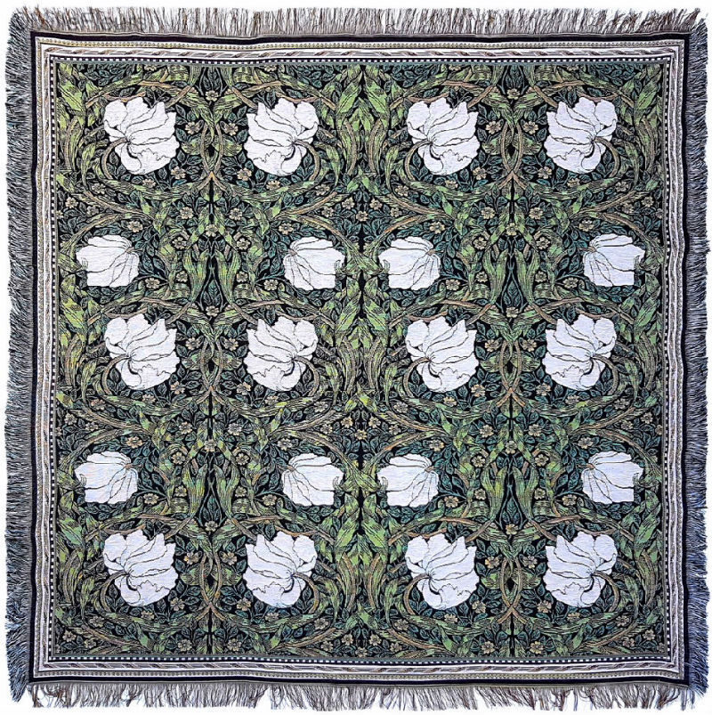 William Morris Pimpernel throw