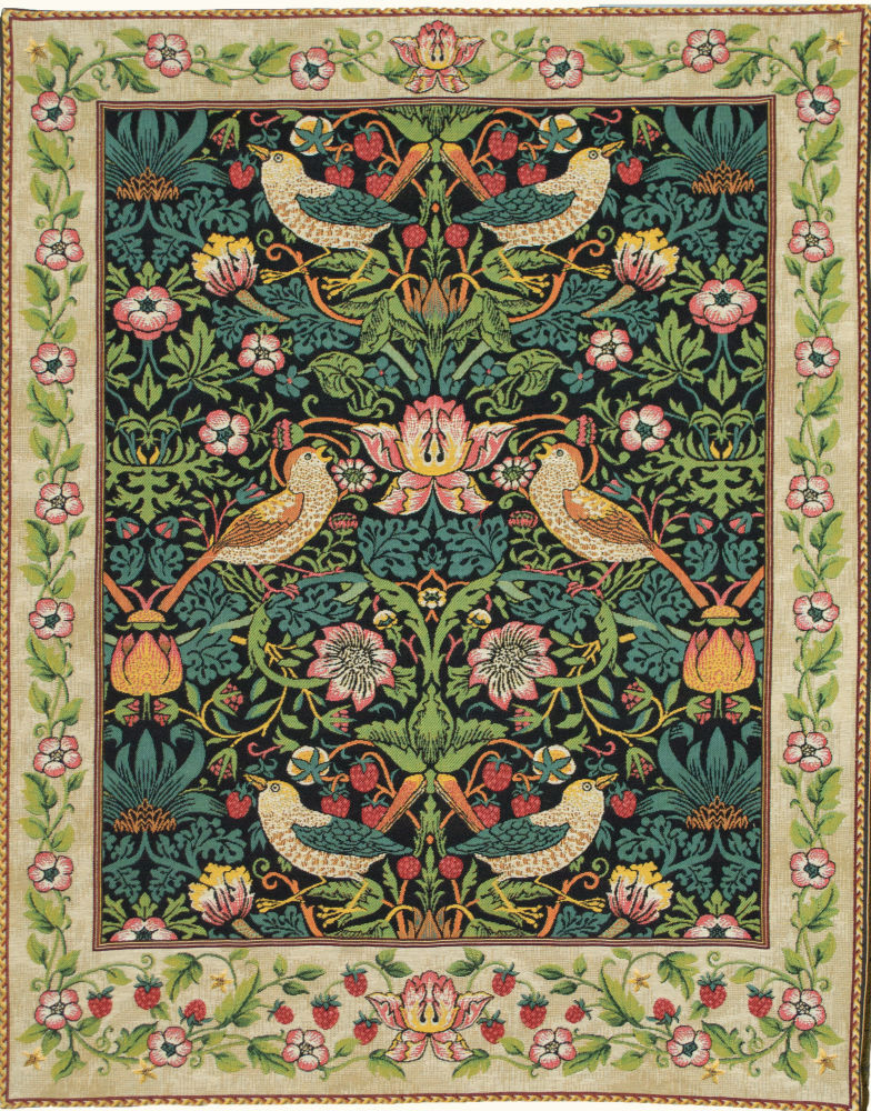 thumbnail image 2 of Strawberry Thief - Arts And Crafts - William Morris 2 of 12